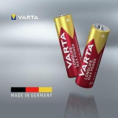 VARTA - BATTERIES LONGLIFE Max Power LR06 - AA Bx4