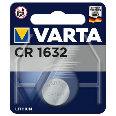 VARTA - LITHIUMBATTERIE CR1632 3V Bx1