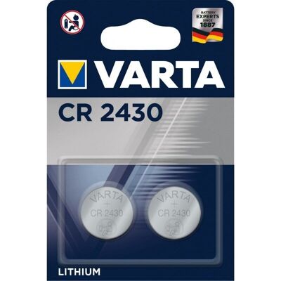 VARTA - PILES LITHIUM CR 2430 - BLISTER x 2
