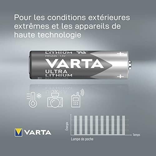 Piles Varta Professional Lithium