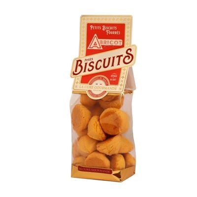 sachets de biscuits fourrés abricot 200gr