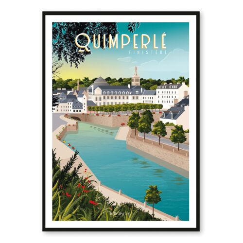 Affiche Quimperlé - Finistère