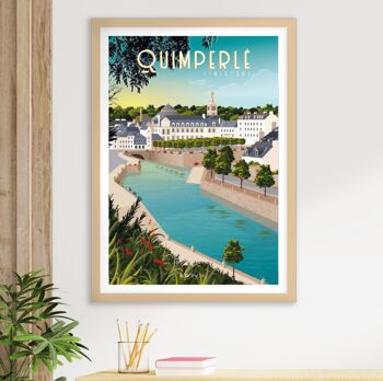Affiche Quimperlé - Finistère 2