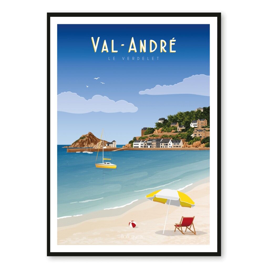 Plakat Le Val André - Le Verdelet