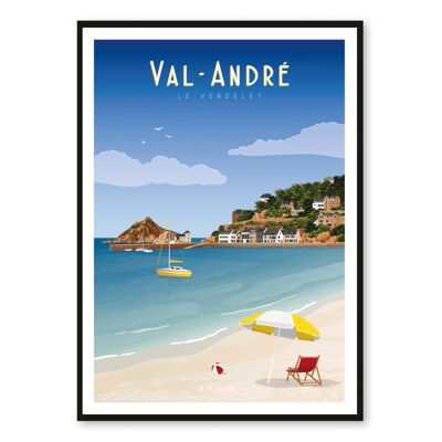 Plakat Le Val André - Le Verdelet