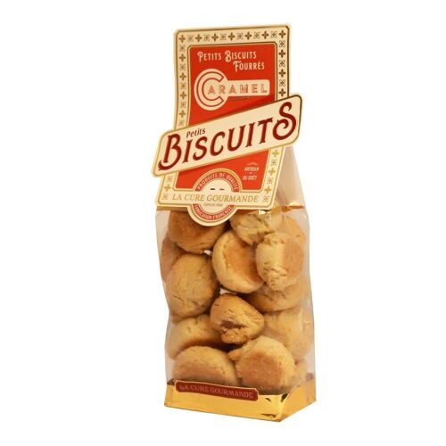 SACHETS DE BISCUITS FOURRÉS CARAMEL