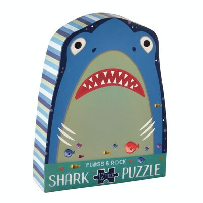 SHARK-SHAPED PUZZLE (12 PIECES)