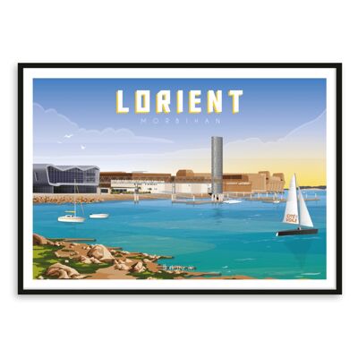 Lorient poster - Morbihan