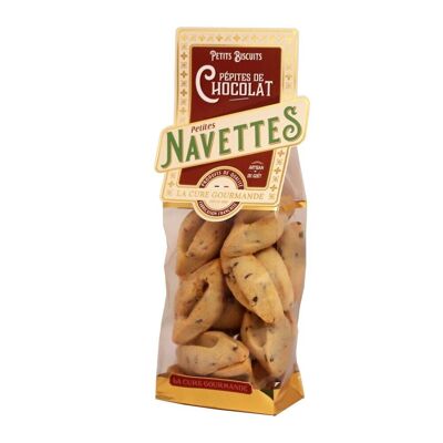 Sachets of chocolate shuttles 200gr