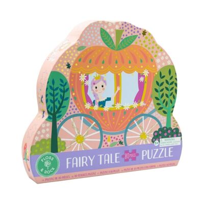 FAIRY TALE SHAPED PUZZLE (80 PIECES)