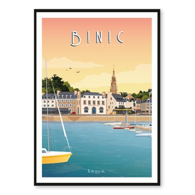 Binic poster - Côtes-d'Armor