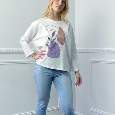 Lilac Batwing T-Shirt