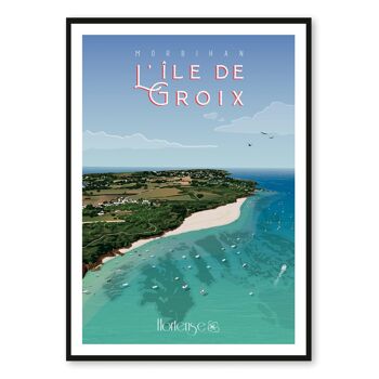 Affiche l'Île de Groix - Morbihan 1