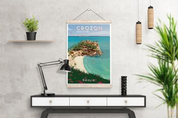 Affiche Crozon - Plage de l'Île Vierge 2