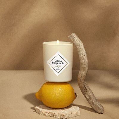 Bougie parfumée format découverte - Citron Bergamote 75g