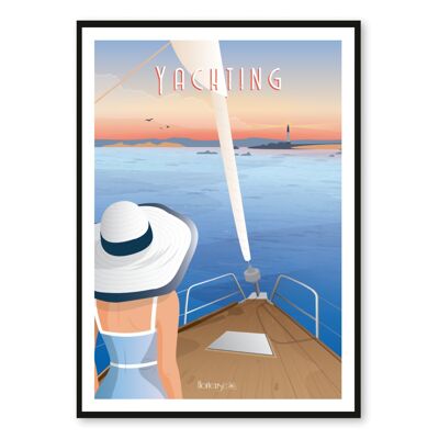 Affiche Yachting