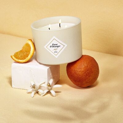 Bougie parfumée format généreux - Fleur d'Oranger 350g