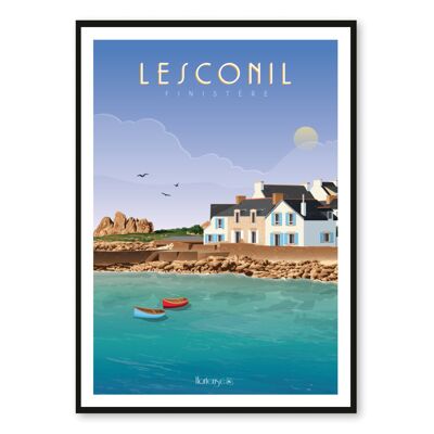 Lesconil poster - Finistère
