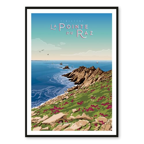 Affiche La Pointe du Raz - Finistère