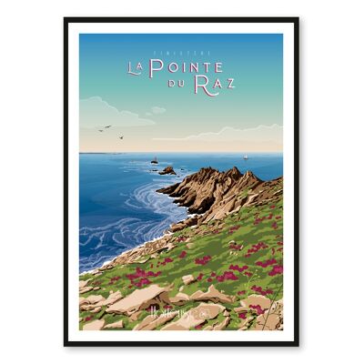 La Pointe du Raz poster - Finistère