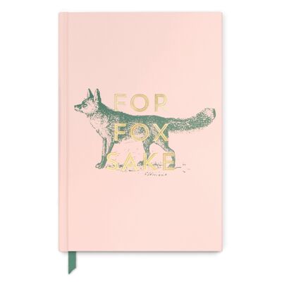 Vintage Sass Hardcover Notizbuch - For Fox Sake