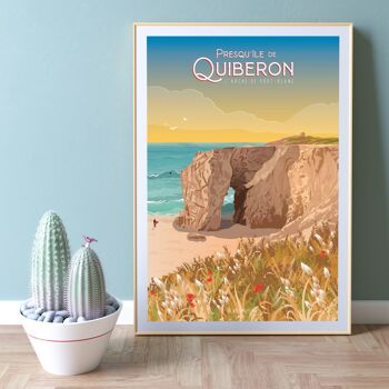 Affiche Presqu'Île de Quiberon - L'arche de Port-Blanc 2