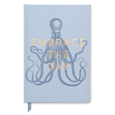 Carnet à Couverture Rigide Vintage Sass - Embrace The Day