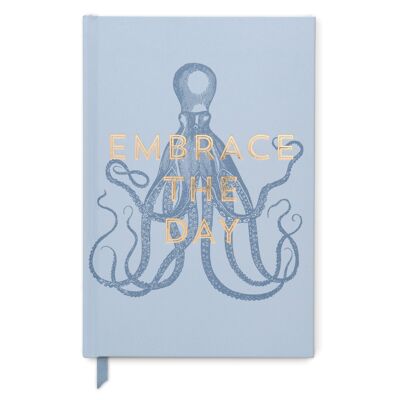 Vintage Sass Hardcover Journal - Embrace The Day