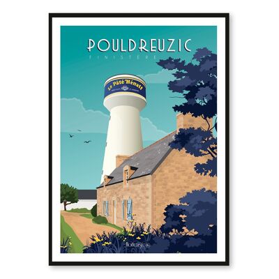 Poster Pouldreuzic-Hénaff - Finistère