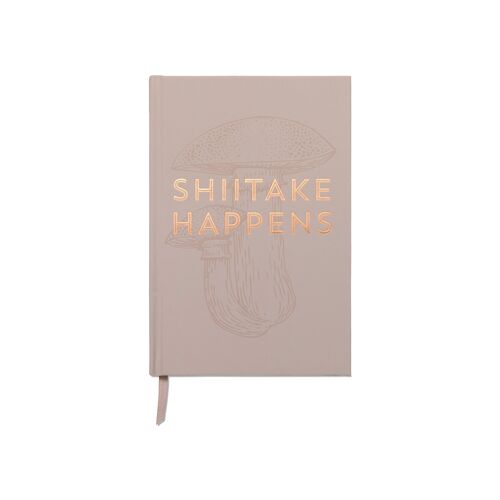 Vintage Sass Hardcover Journal - Shitake Happens