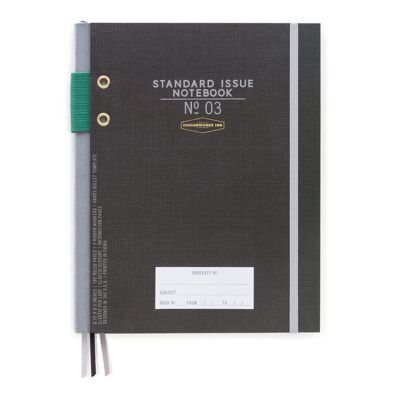 Standard Issue No.03 Hardcover Planner - Black