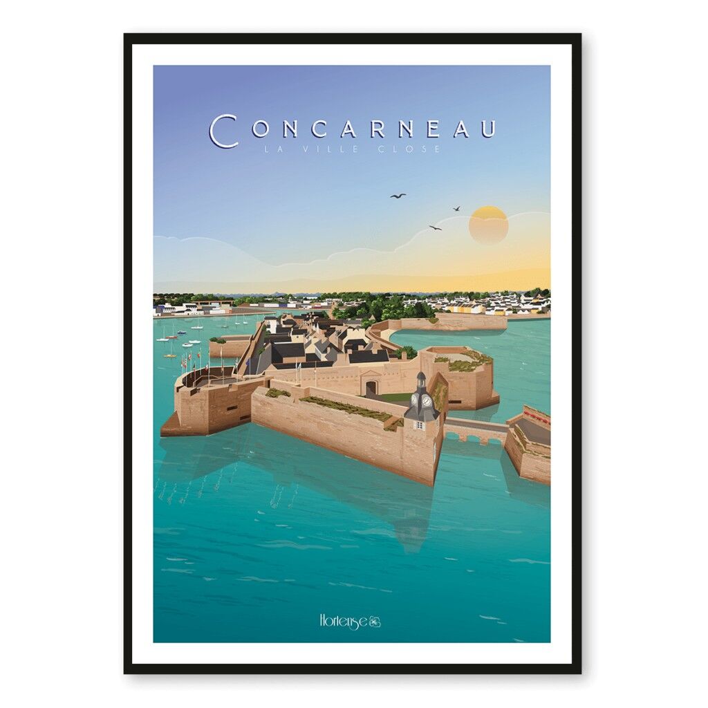 Concarneau-Poster - La Ville Close