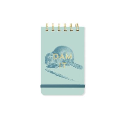 Bloc de notas Vintage Sass Twin Wire - Dam It