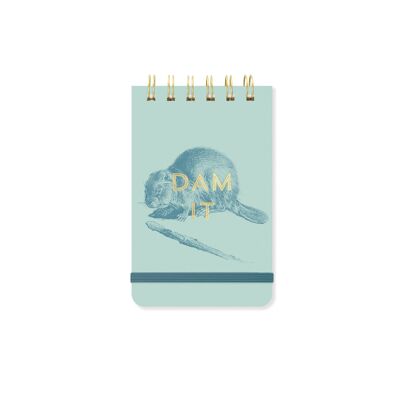 Bloc-notes Vintage Sass Twin Wire - Dam It