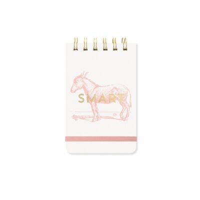Vintage Sass Twin Wire Notepad - Smart