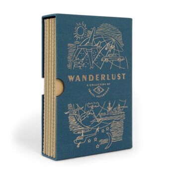 Carnets De Voyage - Wanderlust (Ensemble De 5) 1