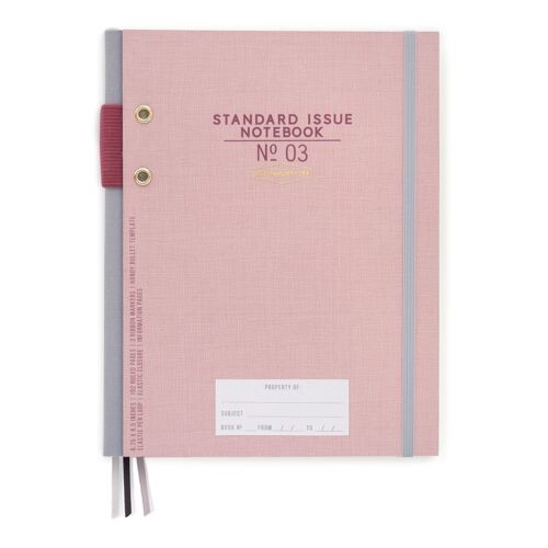 Standard Issue No.03 Hardcover Planner - Dusty Pink