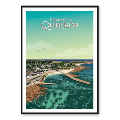 Poster zur Halbinsel Quiberon - Portivy