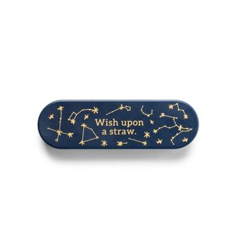 Paille Portable - Marine - Wish Upon A Straw 1