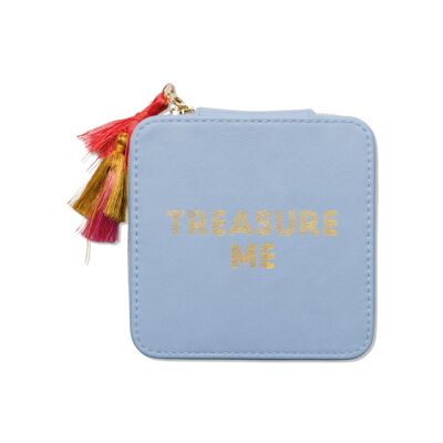 Jewellery Case - Blue - Treasure Me