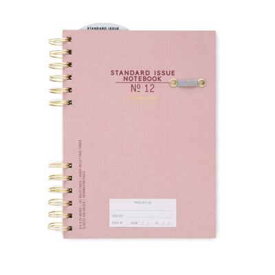 Planner Standard Issue No.12 Twin Wire - Rosa antico