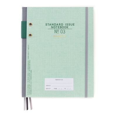 Planificateur à couverture rigide Standard Issue No.03 - Vert