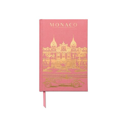 Suedette Hardcover Journal - Monaco