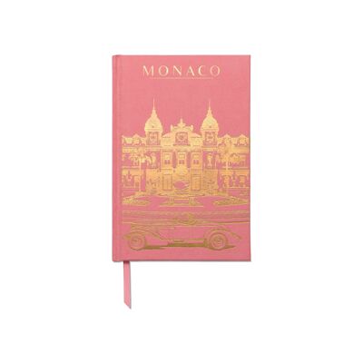 Suedette Hardcover Journal - Monaco