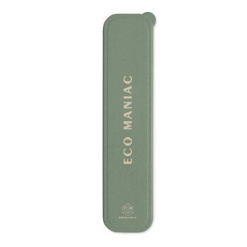 Ensemble de Couverts Portable - Vert - Eco Maniac 1