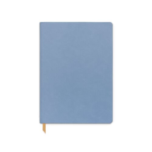 Leatherette Flex Journal - Cornflower Blue