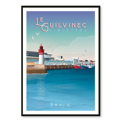 Le Guilvinec poster - Finistère