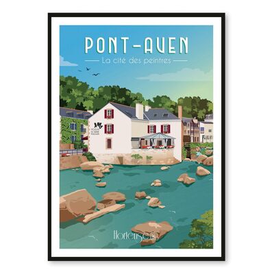 Póster de Pont-Aven - La ciudad de los pintores
