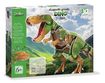 Maquette géante Dino T-Rex 1