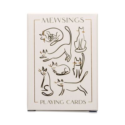 Spielkarten - Katzen